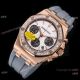 Super Clone Audemars Piguet Royal Oak Chronograph 26231 Rose Gold Rubber Strap Swiss 7750 (3)_th.jpg